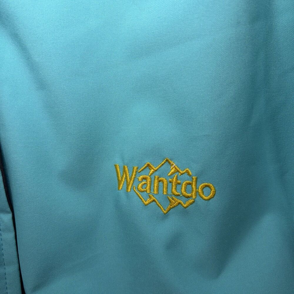 Wantdo Ski Snowboard Jacket Women Large Light Blue Fleece Lined Insulated Hooded - Picture 4 of 16